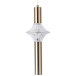 Подвесной светильник Toussaint Metal Tube Brass Hanging Lamp варинант исполнения - 1 | Loft Concept в Барнауле