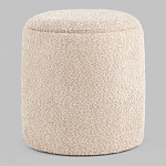 Пуфик Бежевое Букле Poof Alice Beige Boucle  варинант исполнения - 5 | Loft Concept в Барнауле