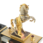 Настольный письменный набор из яшмы и долерита с декором в виде коня Manager Organizer варинант исполнения - 4 | Loft Concept в Барнауле