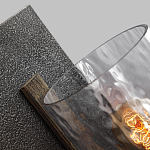 Бра с цилиндрическим плафоном из прозрачного рифленого стекла Feiss варинант исполнения - 2 | Loft Concept в Барнауле