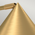 Бра с широким конусным плафоном с золотистой внутренней стороной Alora Mood варинант исполнения - 7 | Loft Concept в Барнауле