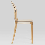 Прозрачный стул с янтарным оттенком LOUIS GHOST CHAIR варинант исполнения - 2 | Loft Concept в Барнауле