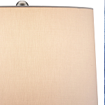 Настольная лампа керамическая с бело-синими мазками Painterly Strokes варинант исполнения - 2 | Loft Concept в Барнауле