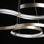 Люстра подвесная светодиодная в виде волнообразной ленты Ribbon Vortex варинант исполнения - 22 | Loft Concept в Барнауле