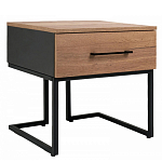 Тумба прикроватная с ящиком в стиле лофт Urban Style Space варинант исполнения - 1 | Loft Concept в Барнауле