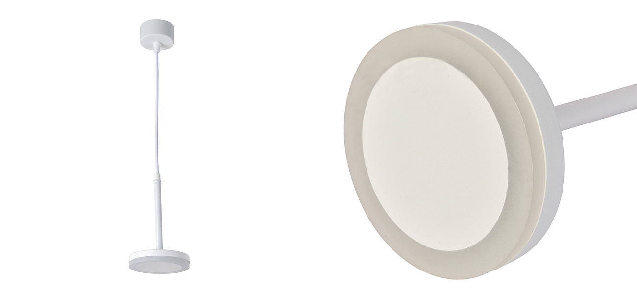 Светодиодный подвесной светильник DIENES White Светодиодный подвесной светильник DIENES White - Loft-Concept в Барнауле