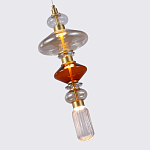 Подвесной светильник с плафонами разной формы Geometry Glass варинант исполнения - 2 | Loft Concept в Барнауле