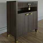 Комод Elsa Dreams Walnut Двухстворчатый  варинант исполнения - 3 | Loft Concept в Барнауле