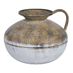 Ваза металлическая с ручкой Bygone Era варинант исполнения - 1 | Loft Concept в Барнауле