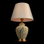 Настольная лампа бежевая с изображением птиц Slip Away варинант исполнения - 4 | Loft Concept в Барнауле