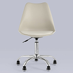 Офисный стул на металлическом основании EGGERY Beige варинант исполнения - 3 | Loft Concept в Барнауле