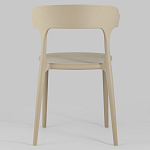 Бежевый стул из прочного PP-пластика JORIS варинант исполнения - 4 | Loft Concept в Барнауле