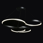 Люстра подвесная светодиодная в виде волнообразной ленты Ribbon Vortex варинант исполнения - 3 | Loft Concept в Барнауле