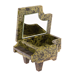 Шкатулка в виде рояля из натурального камня змеевик Stone Casket варинант исполнения - 2 | Loft Concept в Барнауле