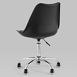 Офисный стул на металлическом основании EGGERY Black варинант исполнения - 5 | Loft Concept в Барнауле