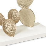 Консоль прямоугольная белая с основанием в виде кактуса Cactus варинант исполнения - 2 | Loft Concept в Барнауле