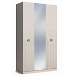 Шкаф трёхдверный с 1-ой зеркальной дверью Satin Furniture варинант исполнения - 1 | Loft Concept в Барнауле