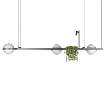 Подвесной линейный светильник Barbell варинант исполнения - 1 | Loft Concept в Барнауле