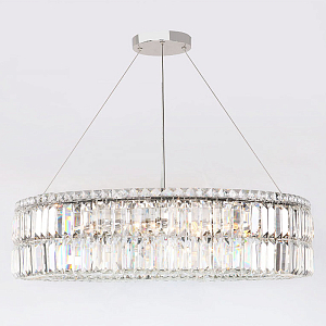 Люстра Darleen Crystal Nickel Chandelier 17