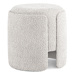 Дизайнерский Пуф Букле Poof Alice Light Gray Boucle  варинант исполнения - 1 | Loft Concept в Барнауле