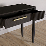 Элегантная Консоль Primo с выдвижным ящиком Темный орех варинант исполнения - 4 | Loft Concept в Барнауле