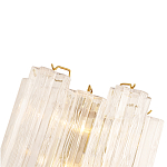 Бра с вертикальными стеклянными подвесками Hexagon Tube Light варинант исполнения - 4 | Loft Concept в Барнауле