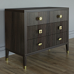 Бельевой Комод с 4 ящиками Elsa Dreams Walnut варинант исполнения - 1 | Loft Concept в Барнауле