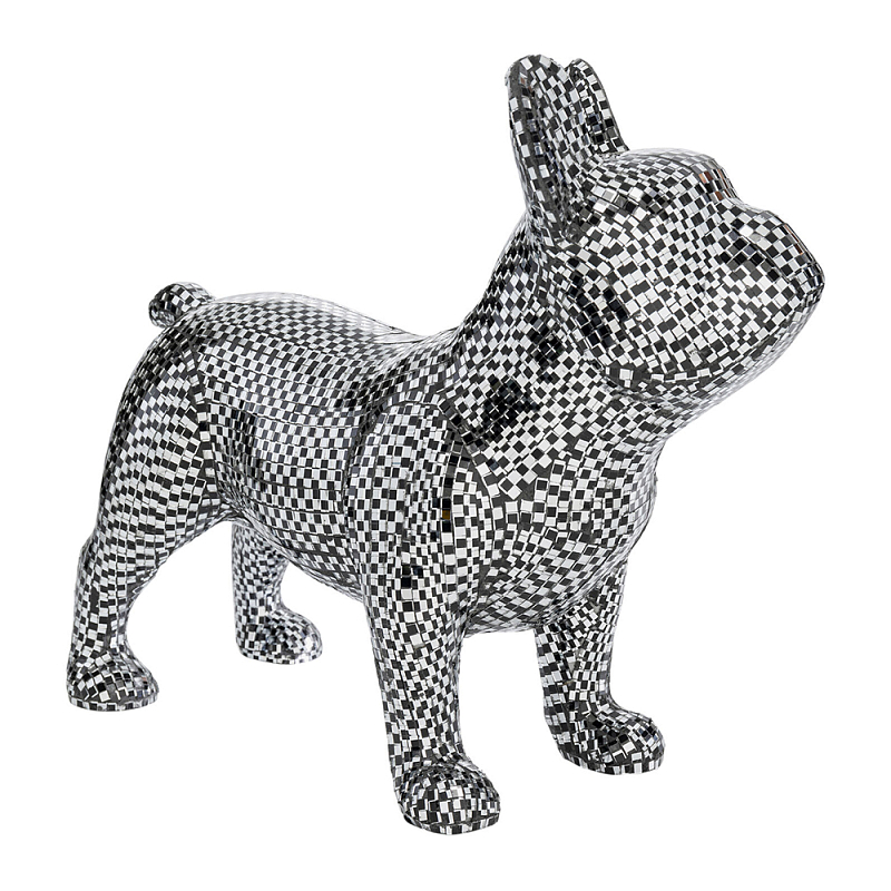 Статуэтка Graffiti Disco Bulldog Зеркало в Барнауле | Loft Concept 