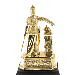 Часы настольные бронзовые из натурального камня Яшма Stone Clock варинант исполнения - 4 | Loft Concept в Барнауле