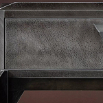 Консоль прямоугольная серая с 4-мя выдвижными ящиками Grany варинант исполнения - 4 | Loft Concept в Барнауле