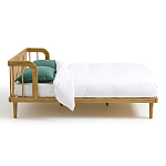 Кровать из массива дуба с пружинным блоком Mateta варинант исполнения - 3 | Loft Concept в Барнауле