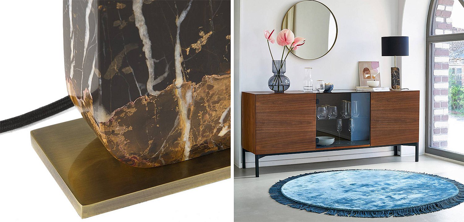 Настольная лампа Franca Marble Stand Настольная лампа Franca Marble Stand - Loft-Concept в Барнауле