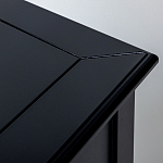 Черная тумба с выдвижным ящиком Monica варинант исполнения - 5 | Loft Concept в Барнауле