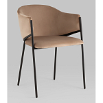 Стул Brace велюр капучино варинант исполнения - 1 | Loft Concept в Барнауле