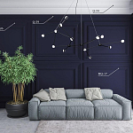 Гладкий карниз KT-59 варинант исполнения - 3 | Loft Concept в Барнауле