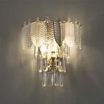 Бра Feather c Рельефным Стеклом варинант исполнения - 3 | Loft Concept в Барнауле