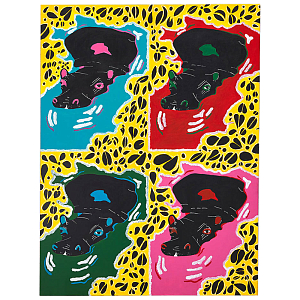 Картина Four Hippos