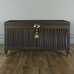 Большой дизайнерский Сундук Elsa Dreams Walnut варинант исполнения - 1 | Loft Concept в Барнауле