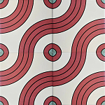 Дизайнерская плитка с узором Дорожки 2 варинант исполнения - 2 | Loft Concept в Барнауле