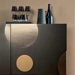 Дизайнерский комод с декором в виде круглых элементов на фасаде Matisse варинант исполнения - 3 | Loft Concept в Барнауле