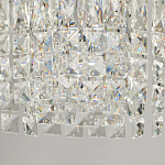 Потолочный светильник круглый с прозрачными подвесками Lunet варинант исполнения - 11 | Loft Concept в Барнауле