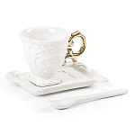 Кофейная пара Seletti I-Coffee Gold варинант исполнения - 1 | Loft Concept в Барнауле