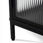 Сервант двухдверный с рифленым стеклом The Keeper варинант исполнения - 5 | Loft Concept в Барнауле