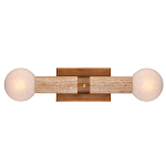 Бра цилиндрической формы с 2-мя плафонами белого цвета Marble Glow варинант исполнения - 3 | Loft Concept в Барнауле