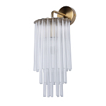 Бра с круглым основанием и длинными прозрачныи стеклянными трубками Nembus варинант исполнения - 1 | Loft Concept в Барнауле