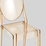 Прозрачный стул с янтарным оттенком LOUIS GHOST CHAIR варинант исполнения - 7 | Loft Concept в Барнауле