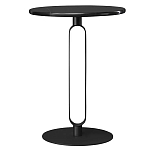 Кофейный столик черный круглый Graceful Base варинант исполнения - 3 | Loft Concept в Барнауле