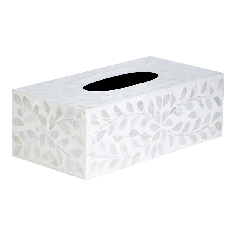 Салфетница Esmee Bone Inlay Белый Салфетница Esmee Bone Inlay Белый в Барнауле | Loft Concept