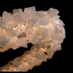 Люстра кольцевая из натурального горного хрусталя Harmonious Crystal Circles варинант исполнения - 3 | Loft Concept в Барнауле