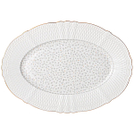 Обеденный сервиз белого цвета из фарфора на 6 персон 23 предмета Floral Charm варинант исполнения - 2 | Loft Concept в Барнауле